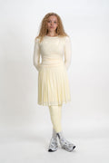 VORA♥︎𝒥𝑜𝒶𝓃𝒶 "Pastel Yellow" Joana Skirt