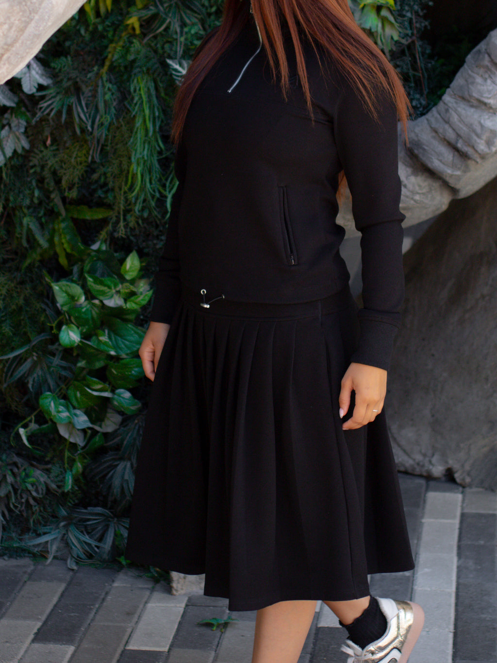 VORA "Black Licorice" 2.5 Skirt